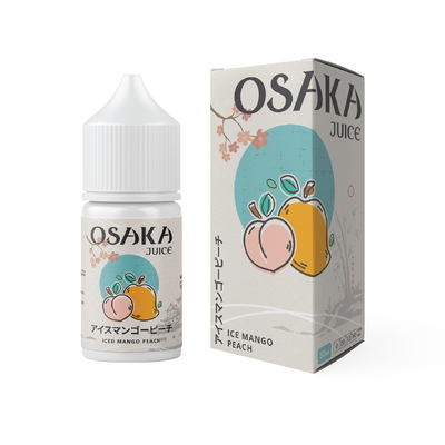 메틸 니코틴 배프 주스 e 주스 e 액체 니코틴 소금 일회용 팟 주스 Osaka Juice Ice Peach Flavor