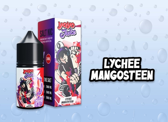 YAYO 주스 스트로베리 GUAVA 펄스 맛 20mg 30mg 50mg 니코틴 소금 E- 액체 Vape Juice by VAPOREVER