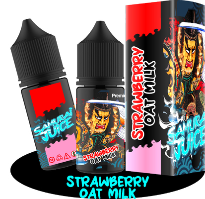 라무라이 주스 스트로베리 오트밀크 맛 20mg 30mg 50mg 니코틴 소금 E- 액체 배프 주스 VAPOREVER