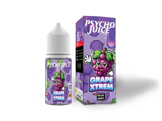 사이코 주스 (Psycho Juice) 그라프 (GRAPE) 엑스트림 (XTREM) 맛 20mg 30mg 50mg 니코틴 소금