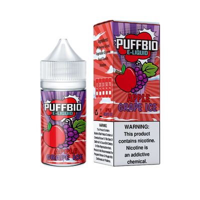푸프바이오 APPLE GRAPE ICE E 맛 20mg 30mg 50mg 니코틴 소금 E- 액체 Vaping Juice by VAPOREVER