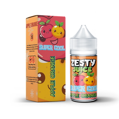 제스티 주스 애플 오렌지 맛 20mg 30mg 50mg 니코틴 소금 E- 액성 배프 주스