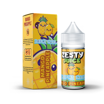 제스티 주스 슈퍼 쿨 구아바 피쉬 키위 맛 20mg 30mg 50mg 니코틴 소금 E- 액체 배프 주스