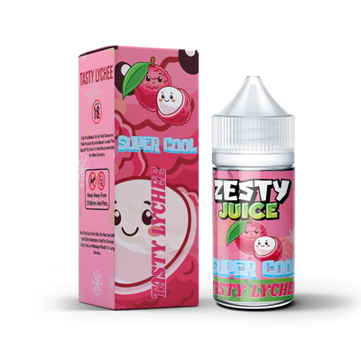 제스티 주스 슈퍼 쿨 맛있는 리치 맛 20mg 30mg 50mg 니코틴 소금 E- 액체