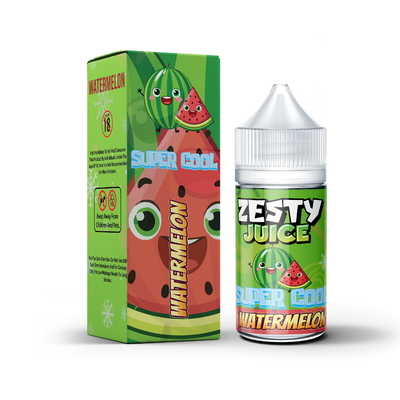 제스티 주스 슈퍼 쿨 수박 맛 20mg 30mg 50mg 니코틴 소금 E- 액체